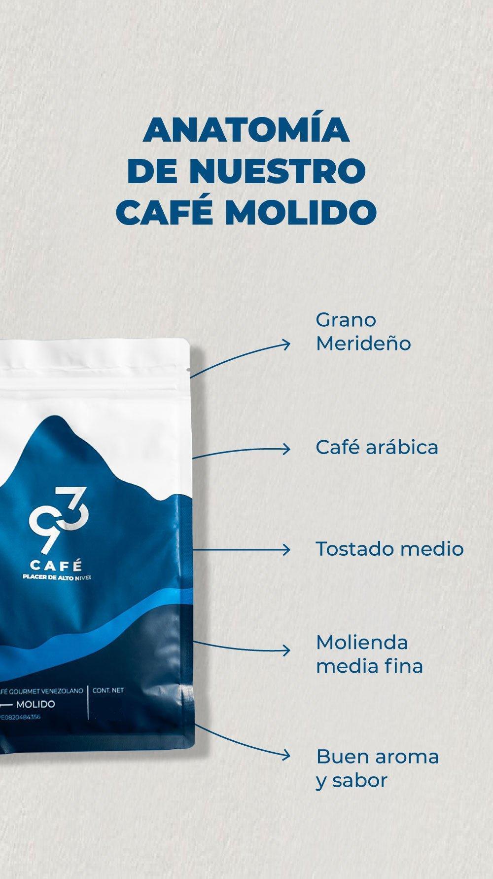 CAFÉ 93 MOLIDO 250 GR