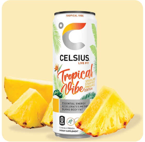 BEBIDA CELSIUS LIVE FIT  SPARKLING TROPICAL 355ML