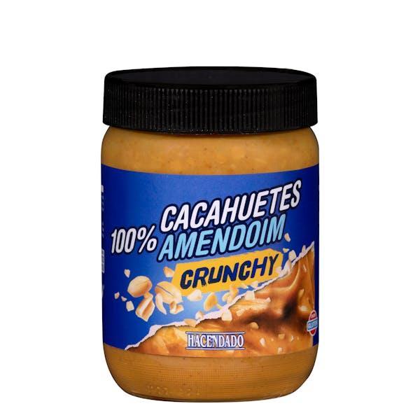 Mantequilla de Maní 100% Crunchy Hacendado 500 g