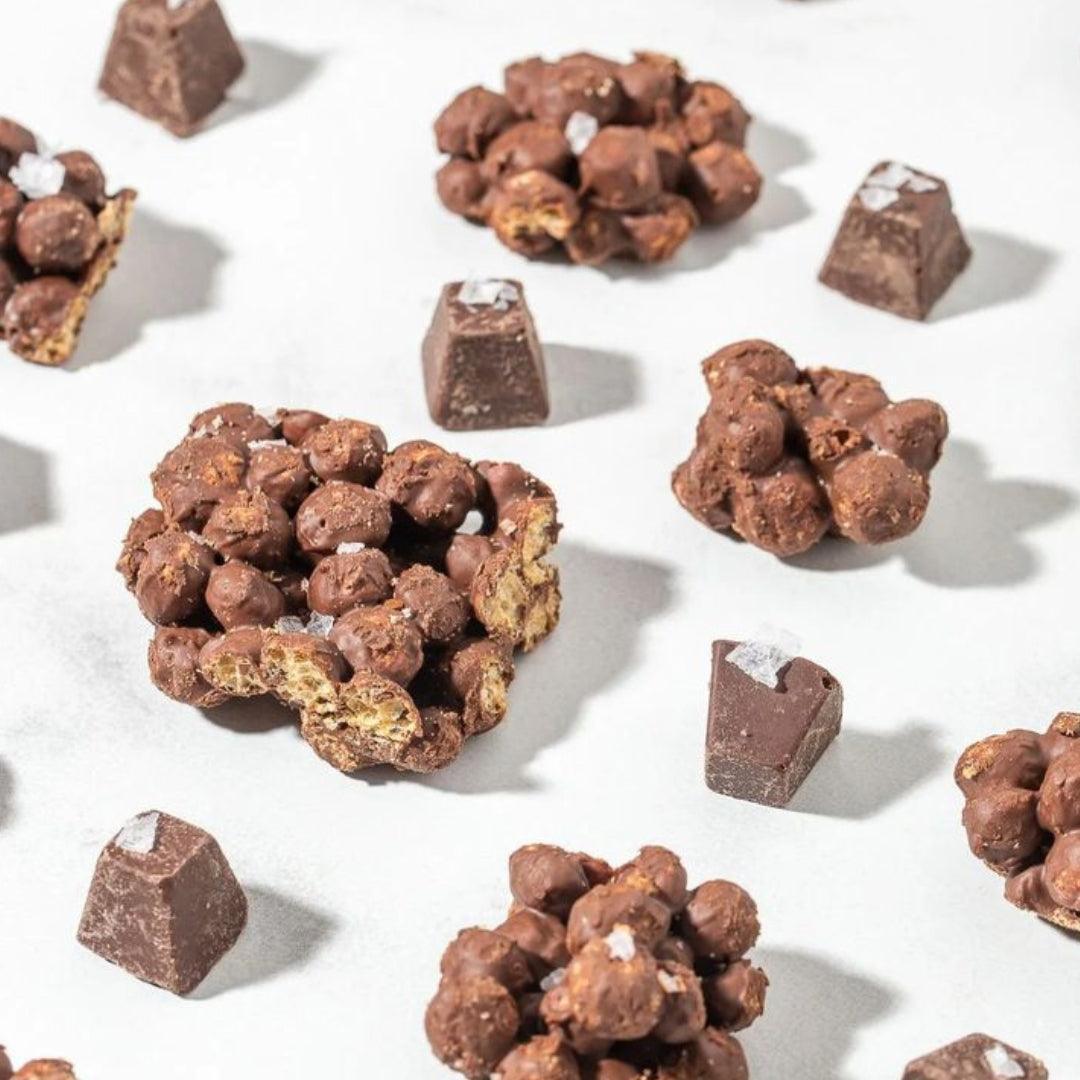 ÑAM QUINOA BITES 50 g   Chocolate con Sal Marina