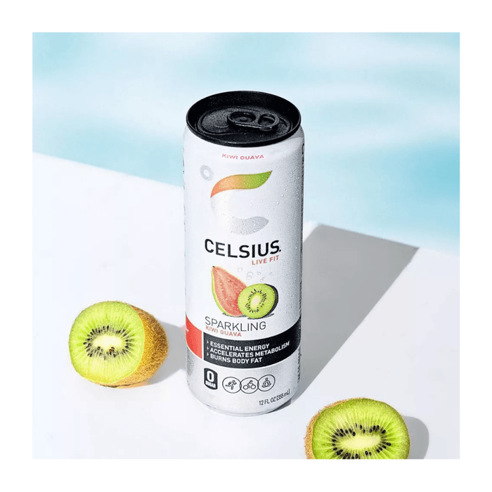 BEBIDA CELSIUS LIVE FIT SPARKLING KIWI GUAVA 355ML