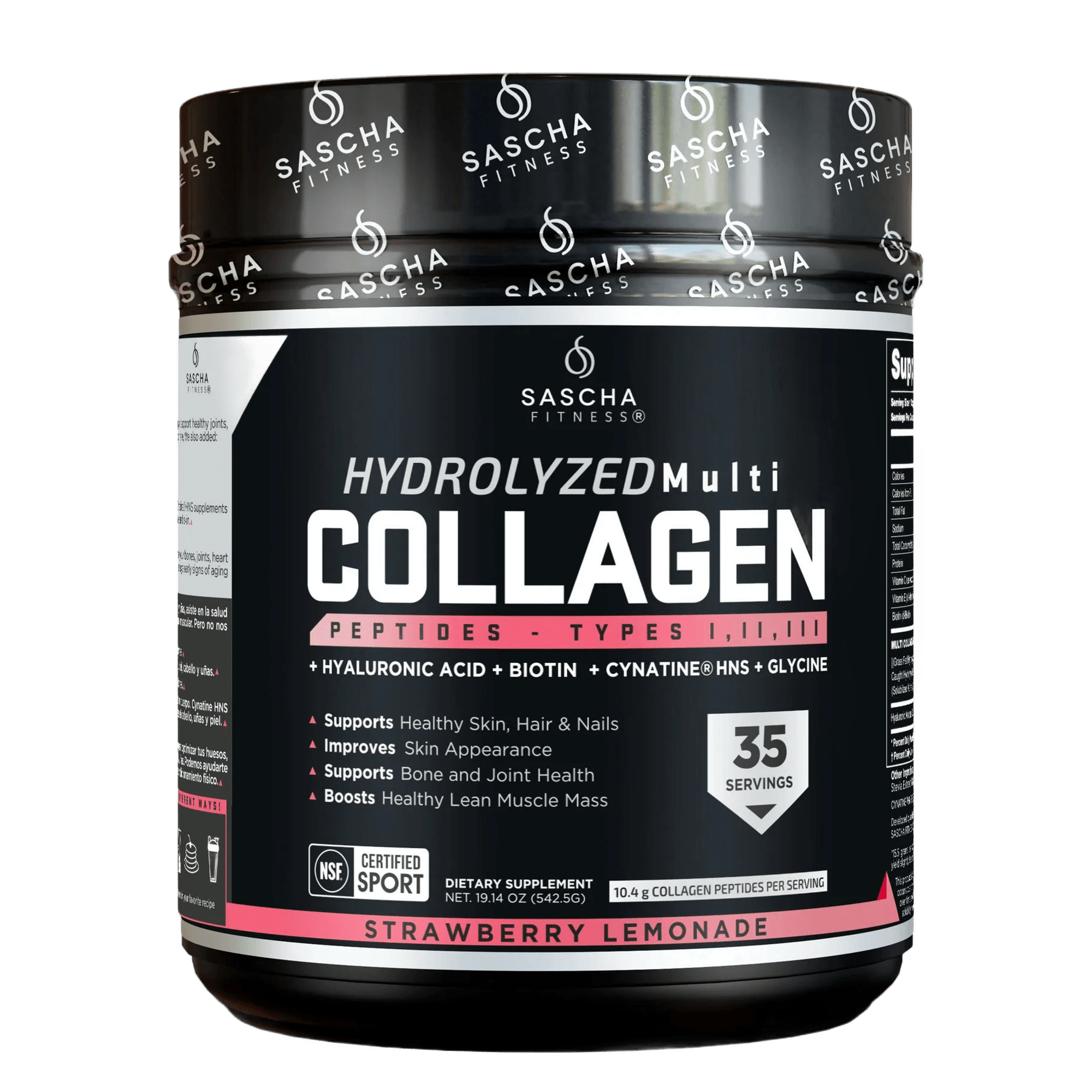 COLAGENO HYDROLIZADO SASCHA FITNESS