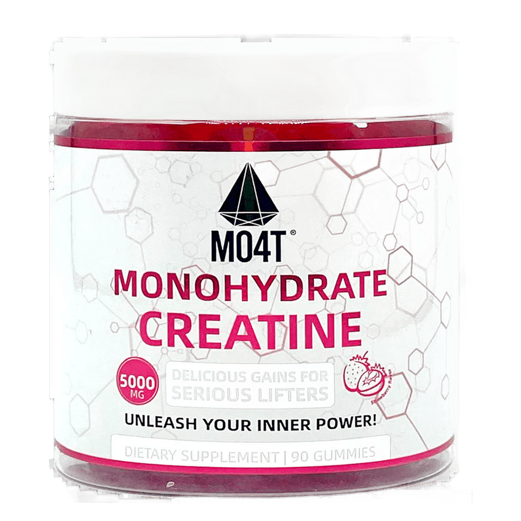 CREATINA MO4T Monohidratada 90 Gomitas Fresa