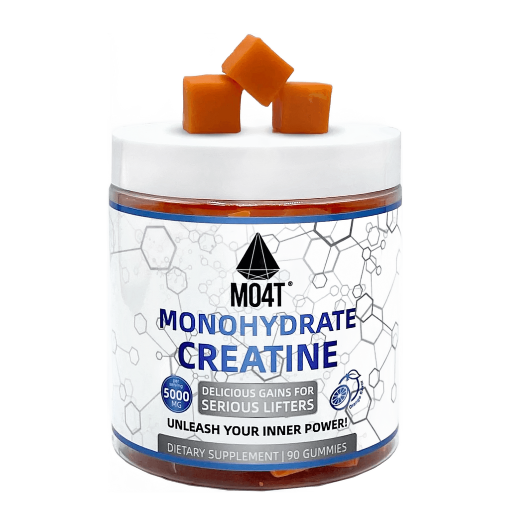 CREATINA MO4T Monohidratada 90 Gomitas Naranja