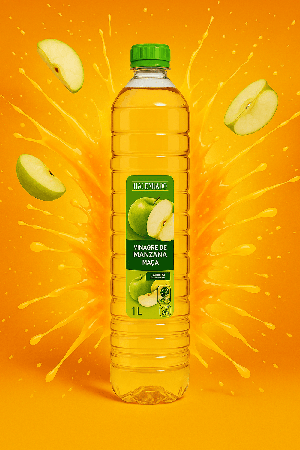 Vinagre de Manzana Hacendado 1L