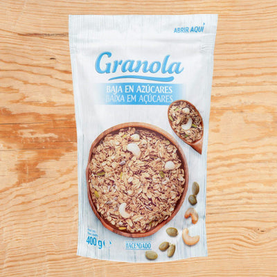 Granola Hacendando (Avena tostada) 400 g