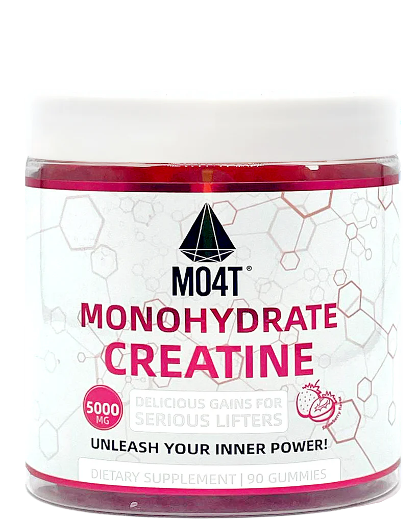 CREATINA MO4T Monohidratada 90 Gomitas Fresa
