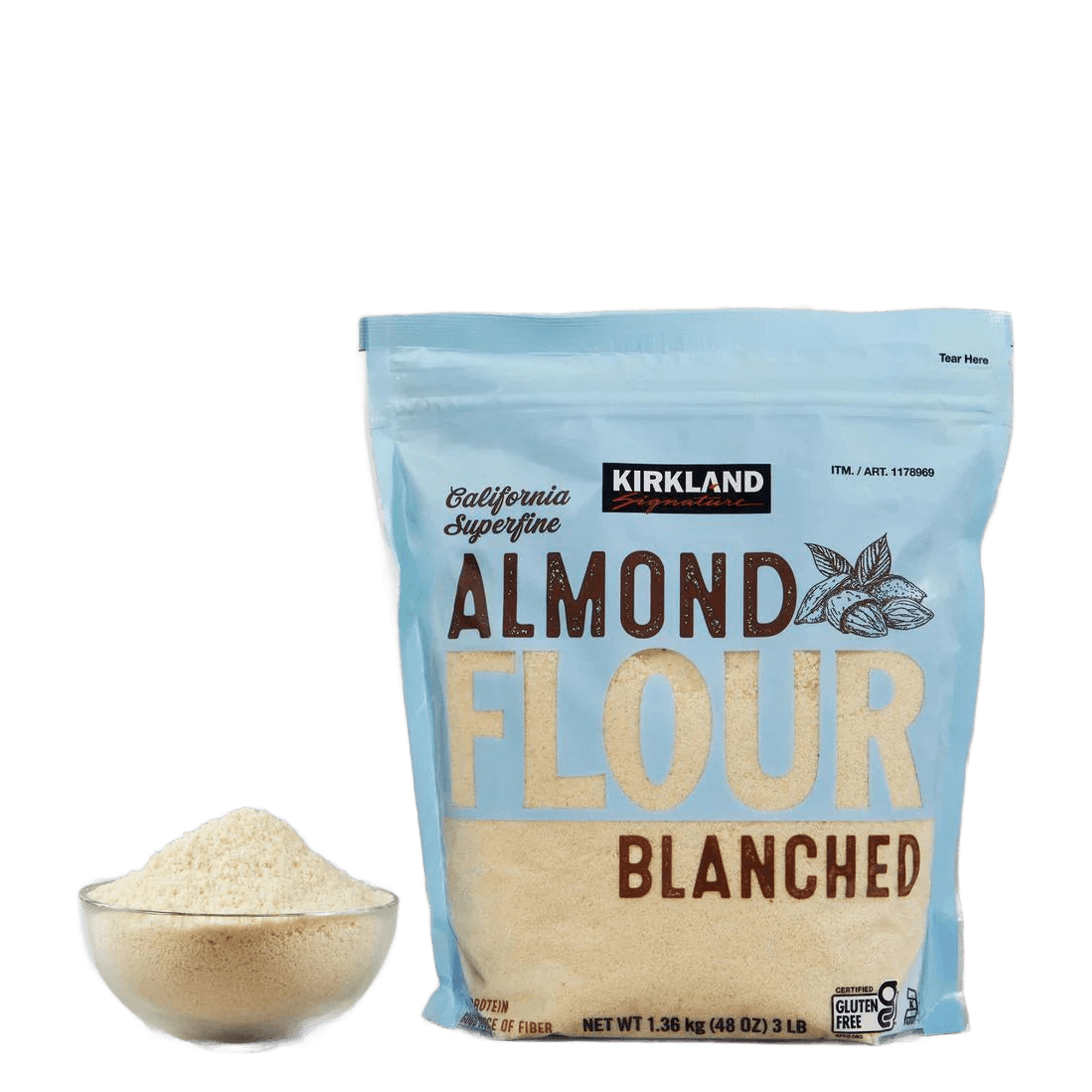 Harina de Almendras Kirkland 1,36 kg