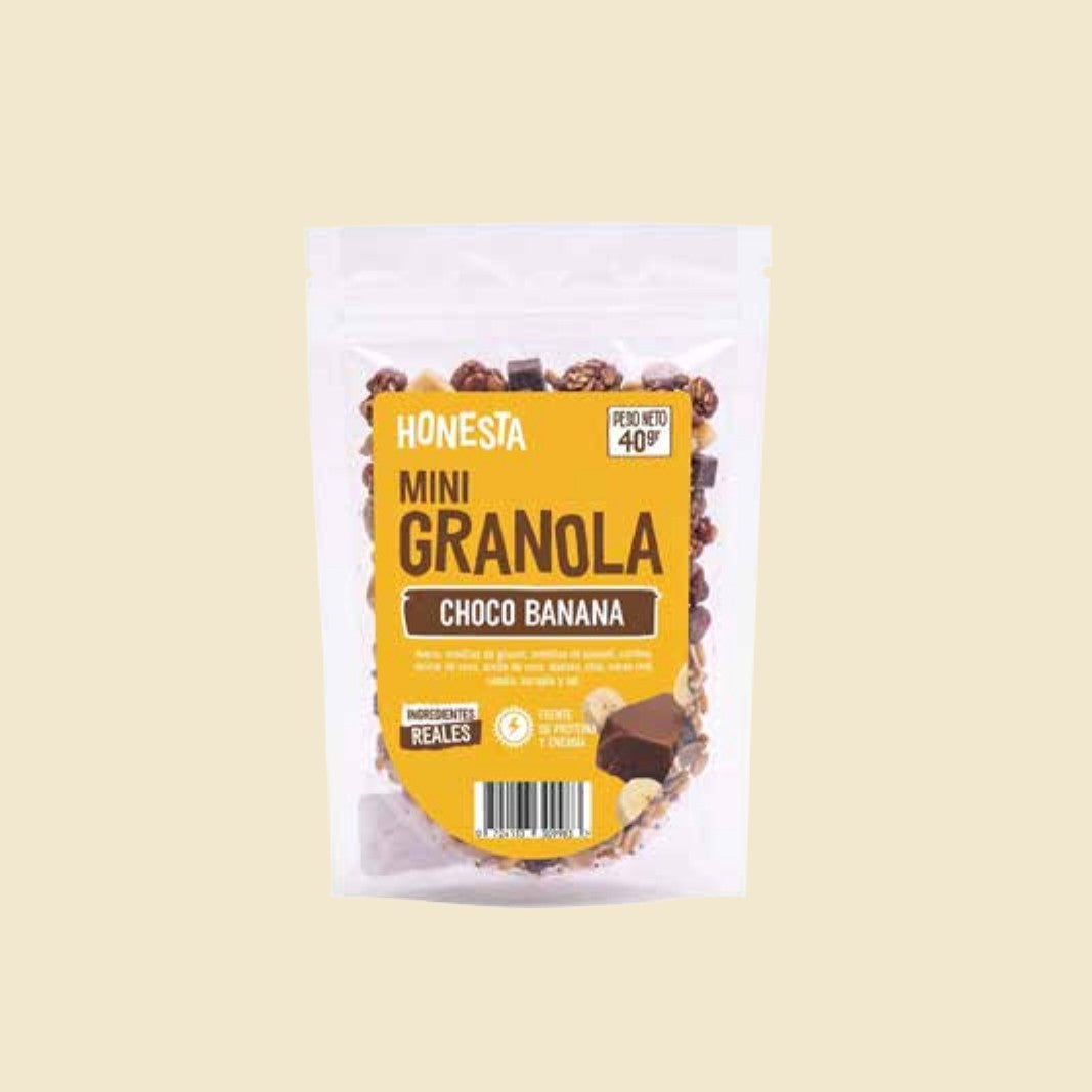 HONESTA Mini Granola Crujiente 40 g Choco Banana