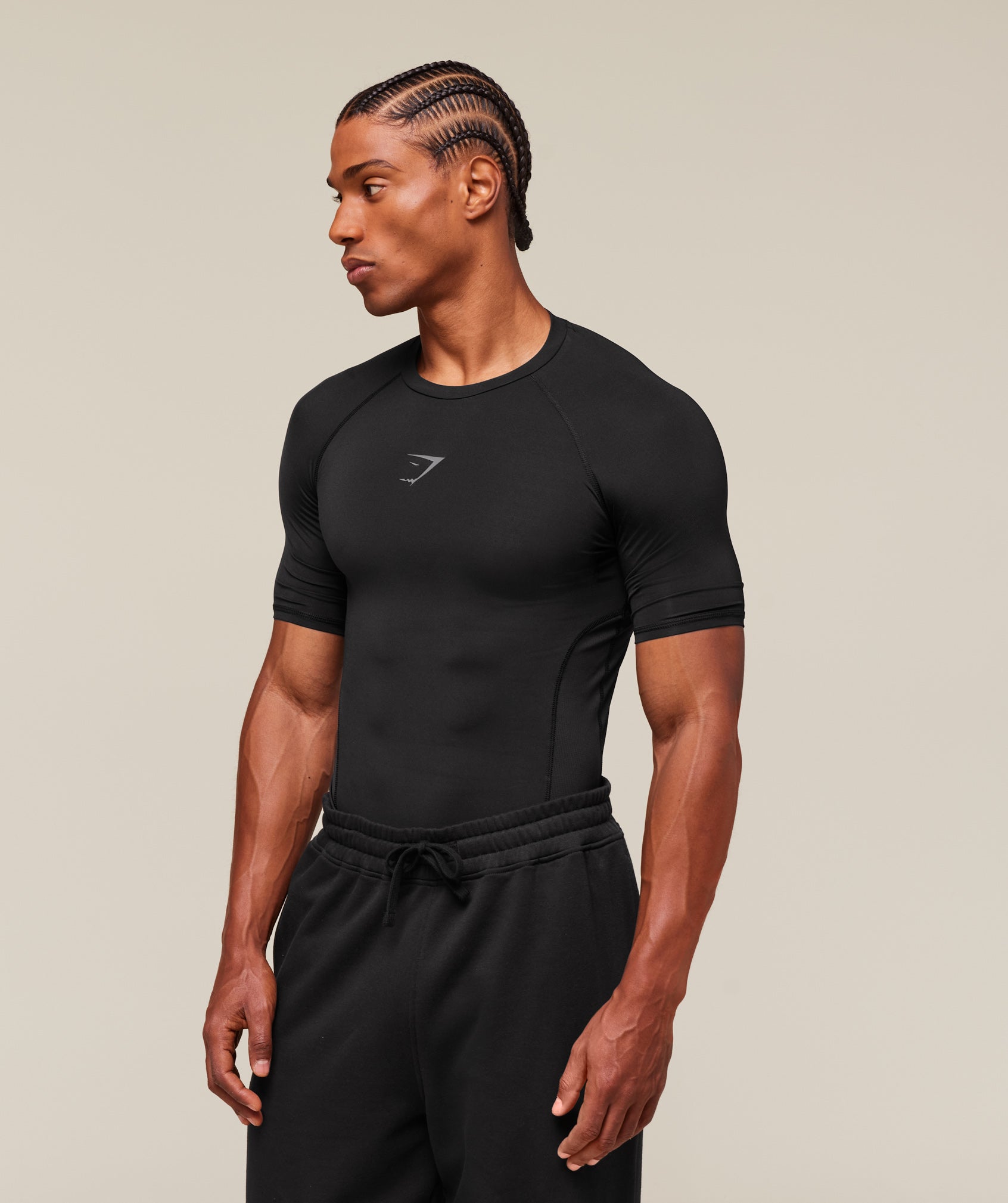 Gymshark Element Baselayer T-Shirt - Black