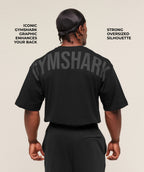 Gymshark Power T-Shirt - Black/Asphalt Grey
