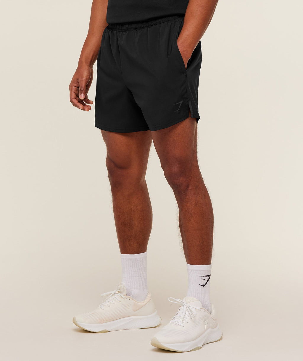 Gymshark Arrival Contrast Shorts - Black/Grey