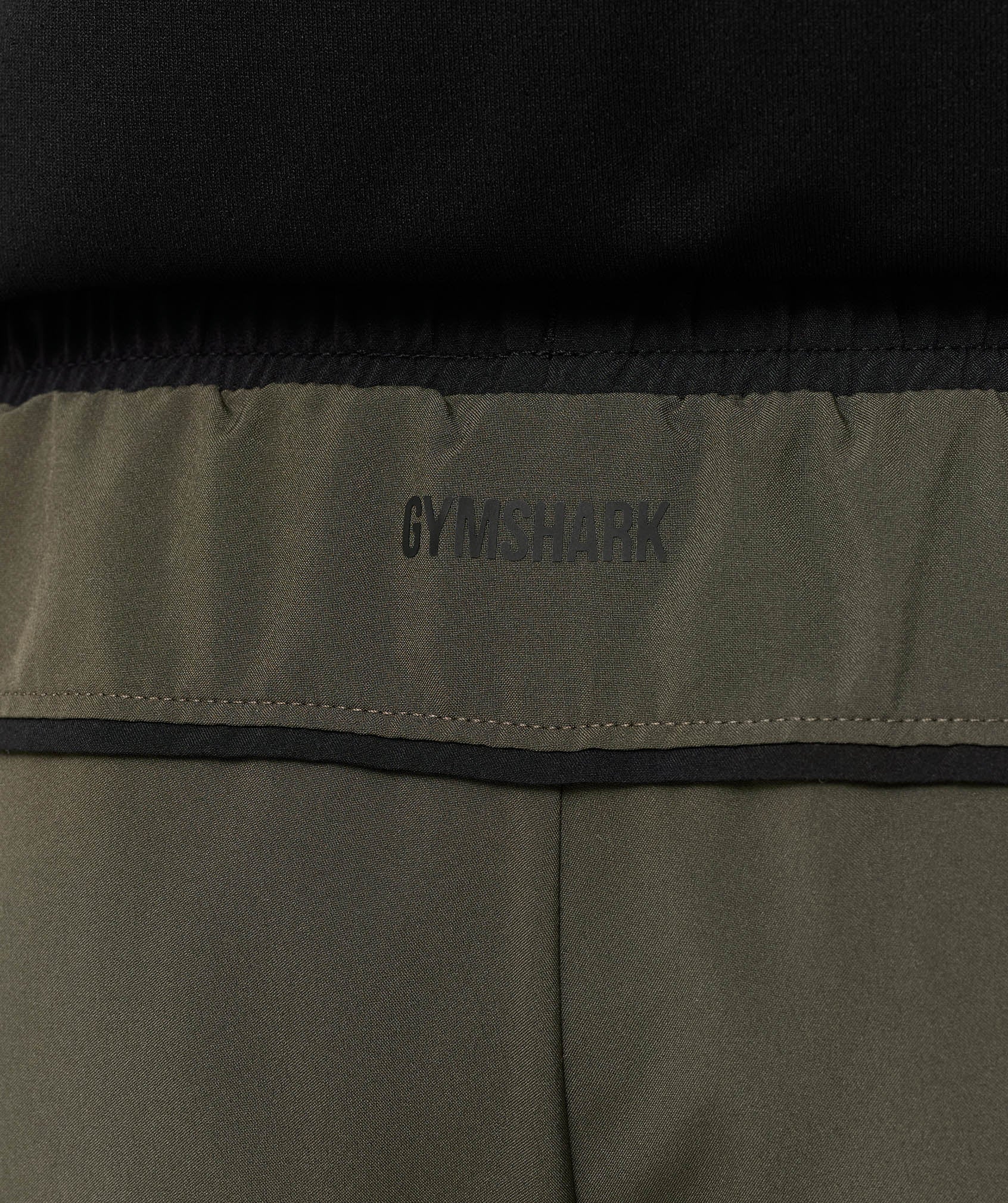 Gymshark Arrival Contrast Shorts - Strength Green/Black