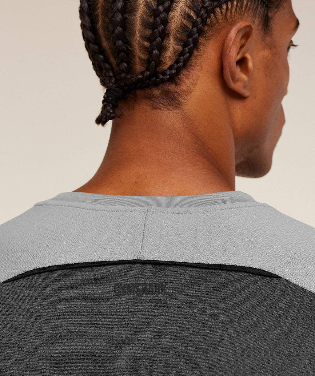 Gymshark Arrival Contrast T-Shirt - Smokey Grey / Grey