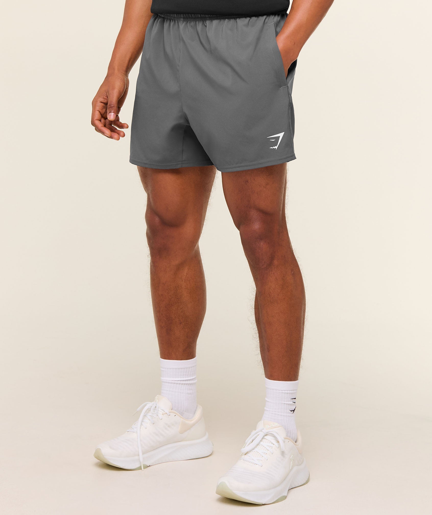 Gymshark Arrival 5" Shorts - Silhouette Grey