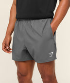 Gymshark Arrival 5" Shorts - Silhouette Grey