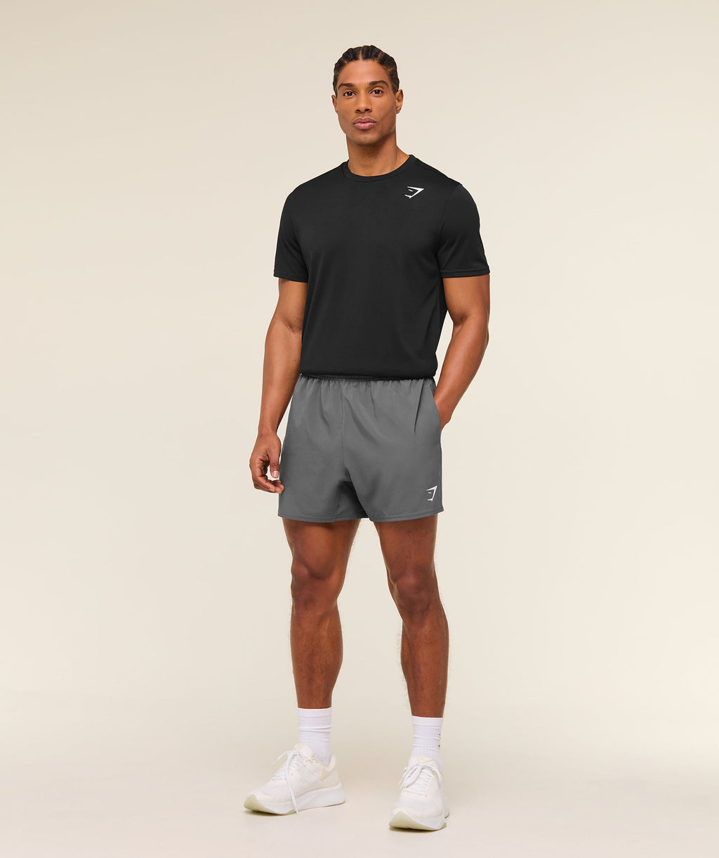 Gymshark Arrival 5" Shorts - Silhouette Grey