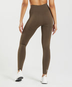 Gymshark Vital Seamless 2.0 Leggings - Espresso Marl