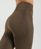 Gymshark Vital Seamless 2.0 Leggings - Espresso Marl