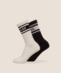 Gymshark Collegiate Crew Sock 2pk Black