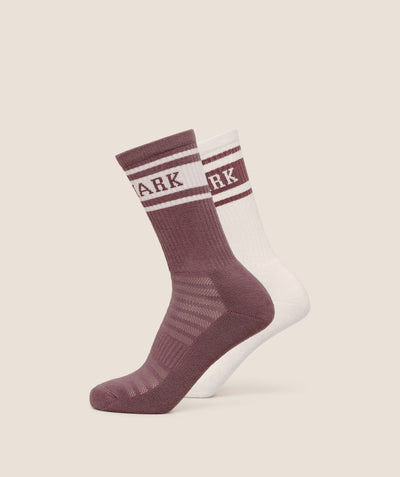 Gymshark Collegiate Crew Sock 2pk