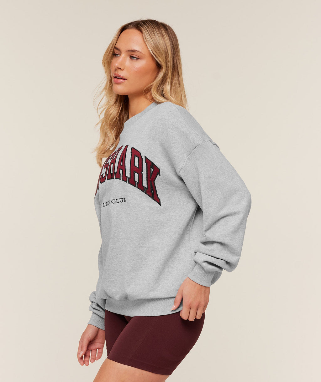 Gymshark Collegiate Graphic Crew Neck Pullover