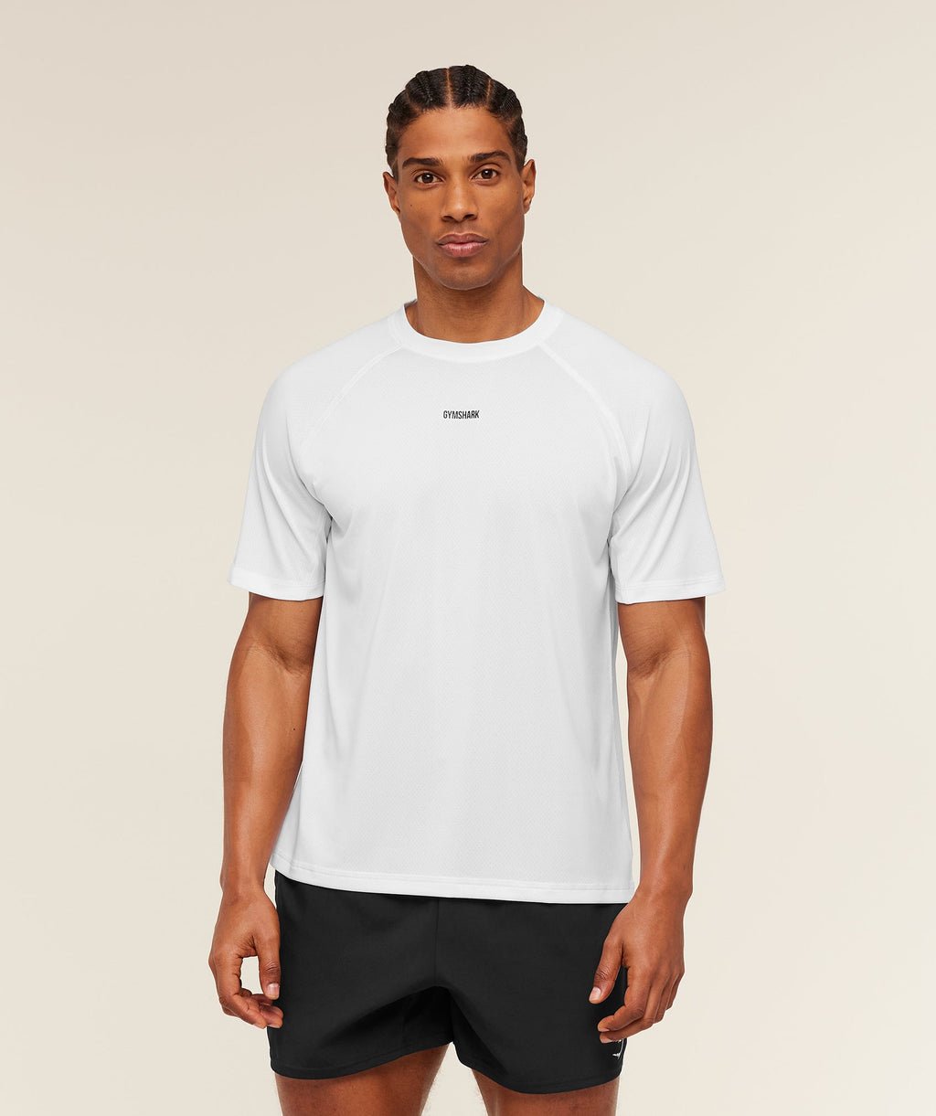 Gymshark Train T-Shirt - White