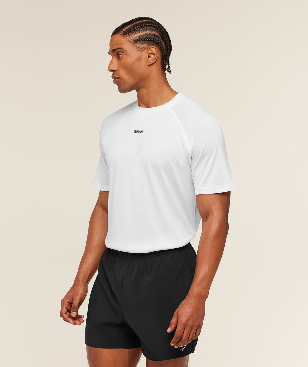 Gymshark Train T-Shirt - White