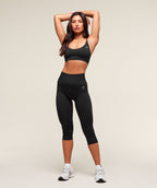 Gymshark Everyday Seamless Racerback Sports Bra - Black