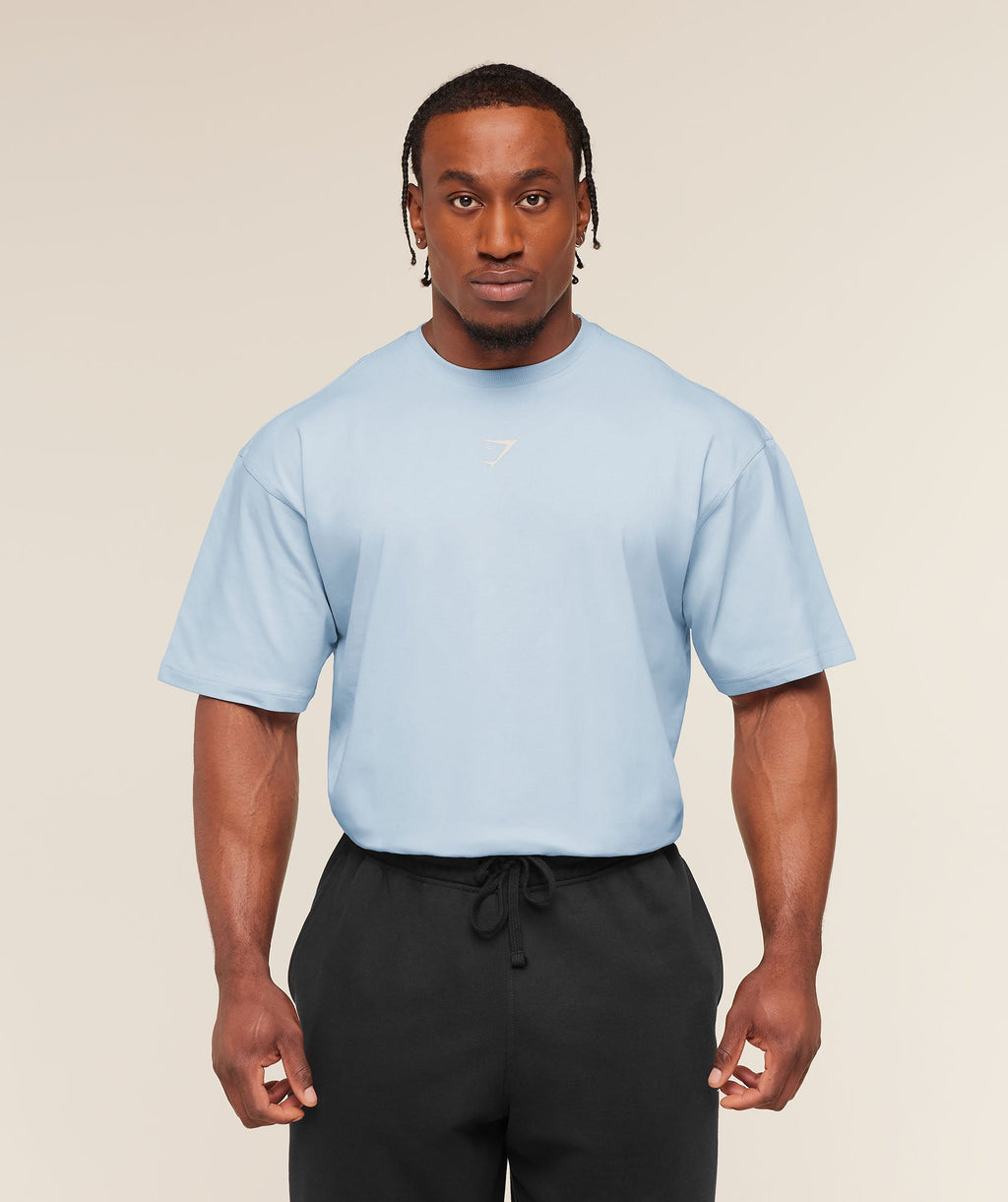 Gymshark Power T-Shirt Chilled Blue