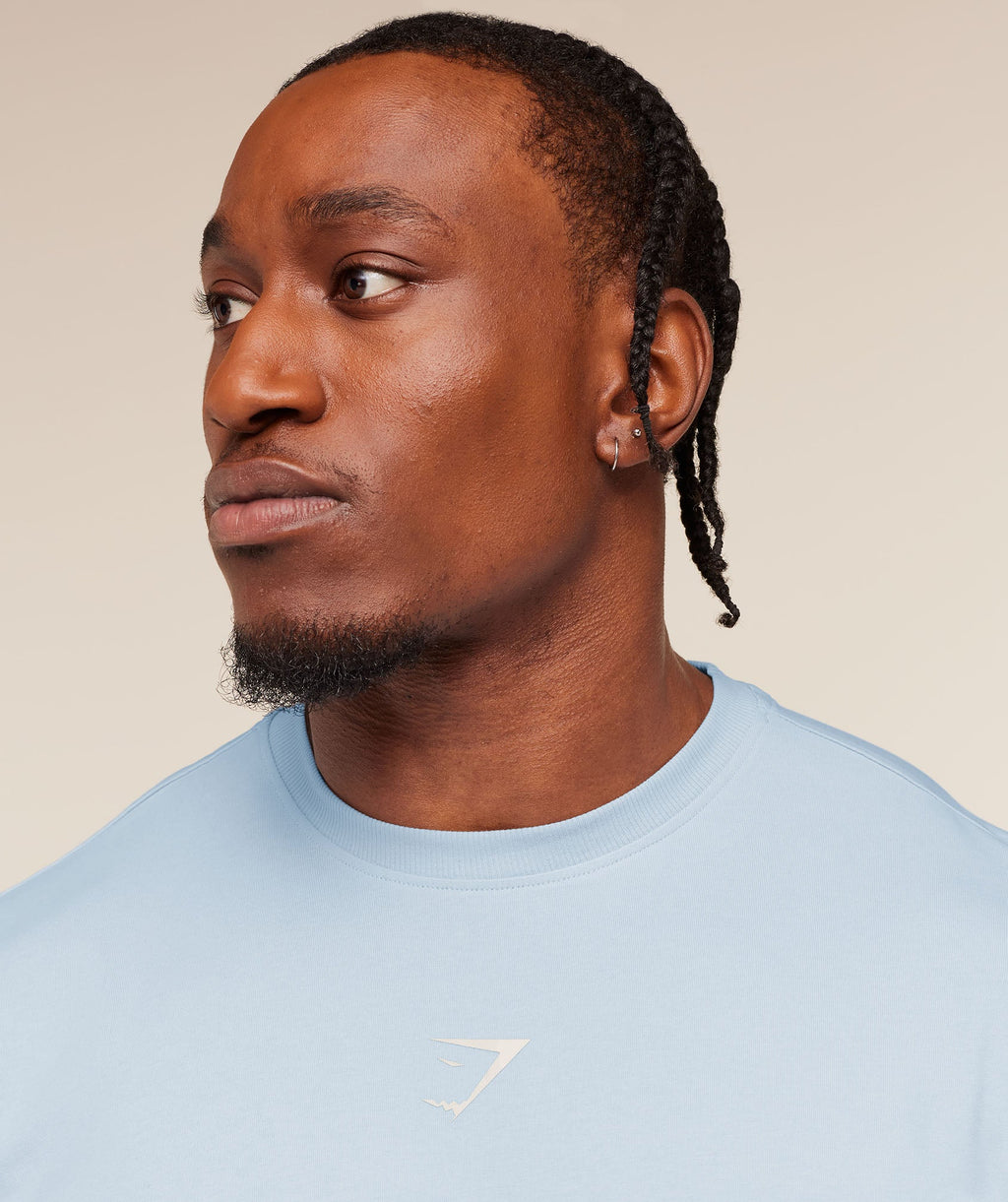 Gymshark Power T-Shirt Chilled Blue