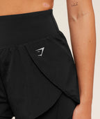 Gymshark Running 2-in-1 Shorts Black
