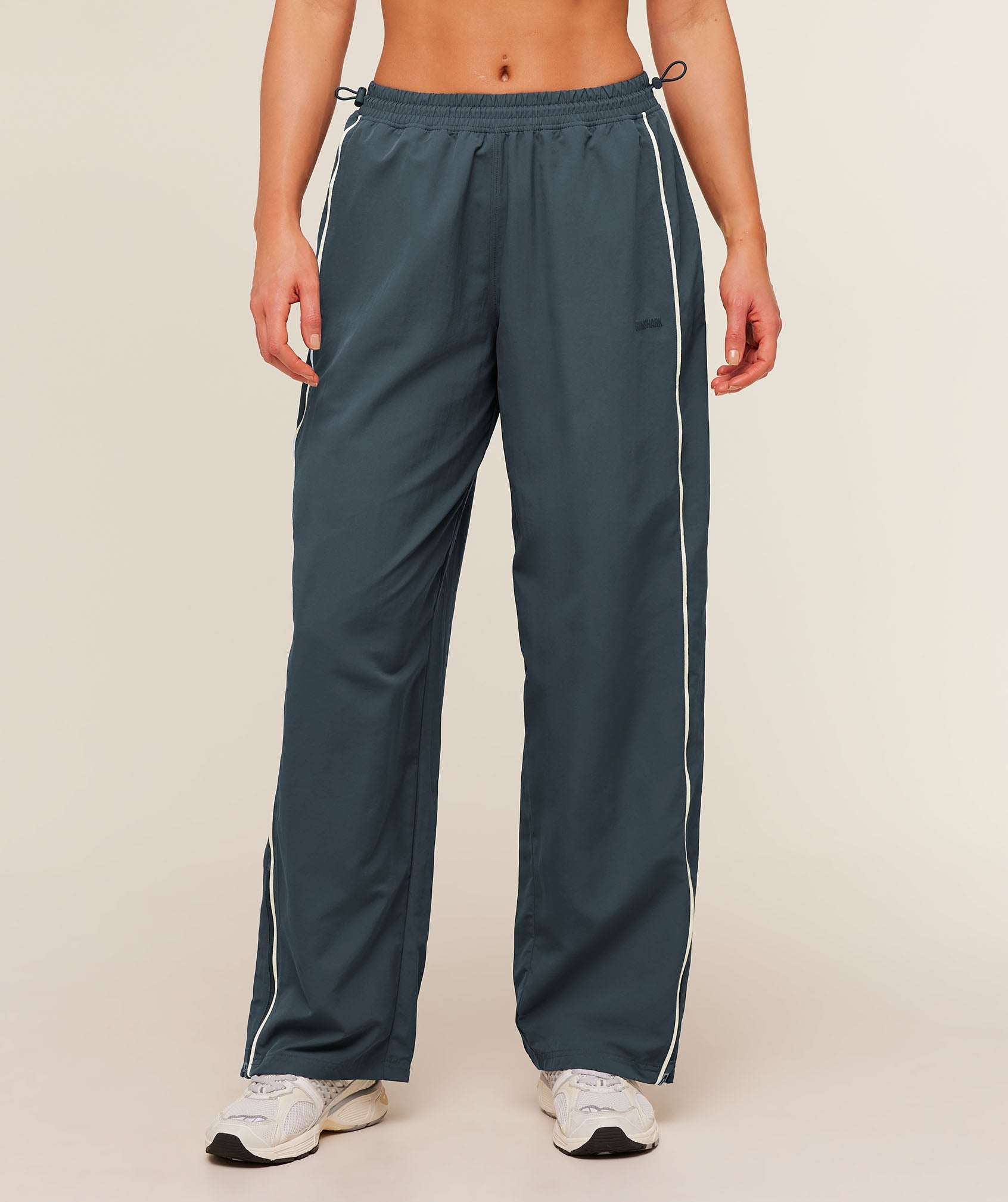 Gymshark To From Pants Stealth Blue/Soft White