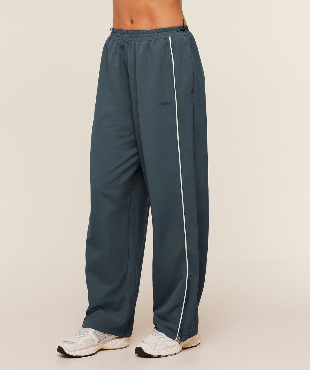 Gymshark To From Pants Stealth Blue/Soft White