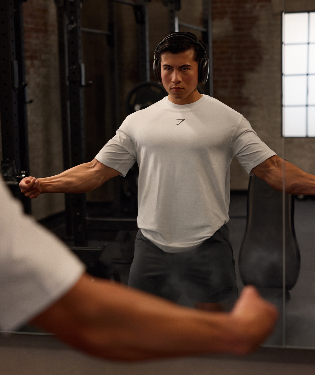 Gymshark Power T-Shirt - White
