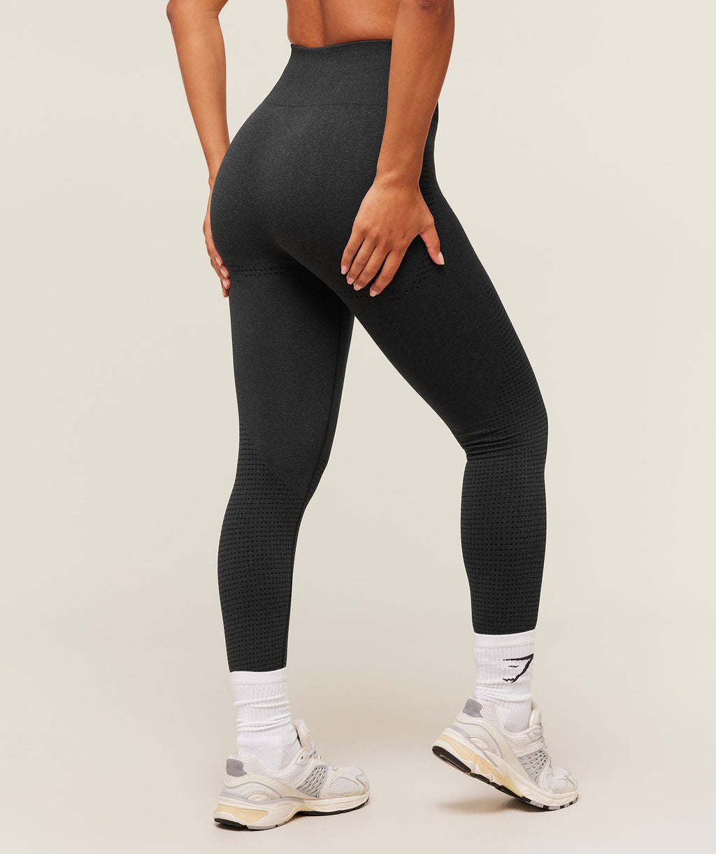 Gymshark Vital Seamless 2.0 Leggings - Black Marl