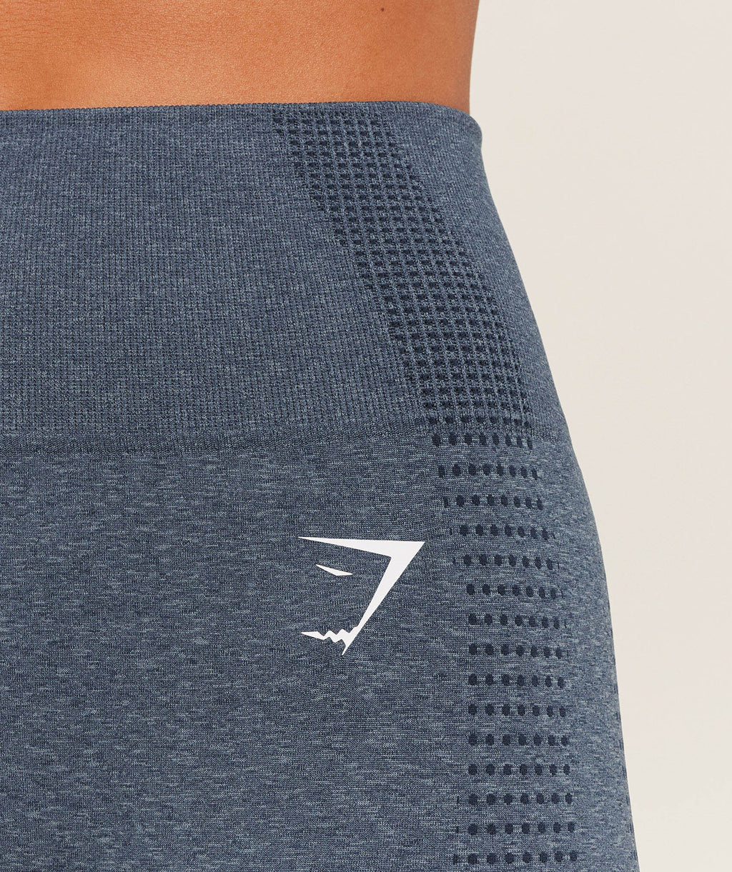 Gymshark Vital Seamless 2.0 Leggings - GS Stealth Blue/ Marl