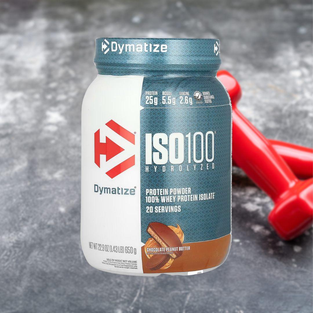 Dymatize ISO 100   20 serv   Chocolate Peanut Butter