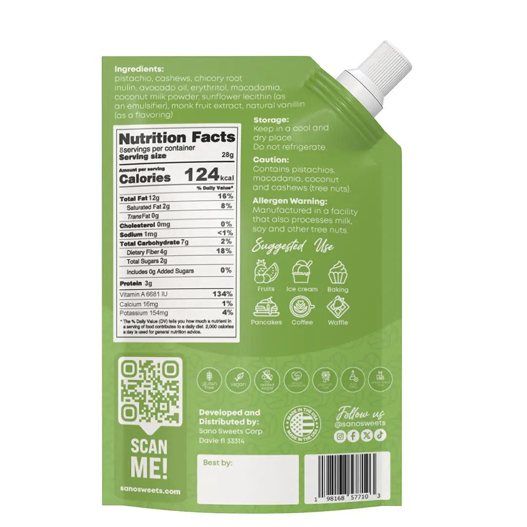 Sano Sweets   Pistacho Macadamia 250 g