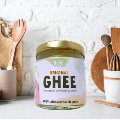 BUFF Mantequilla GHEE Clarificada de Bufala   Original 170 g
