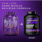 MuscleTech Mass Gainer  Tech Extreme 2000 12 lb   Triple Chocolate Brownie