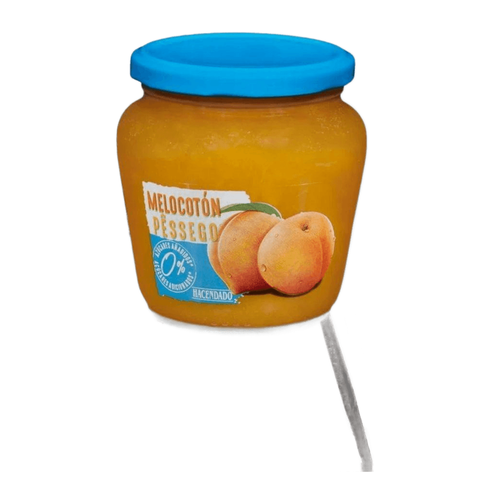Mermelada Hacendado Melocotón 0% Azúcar   380 g
