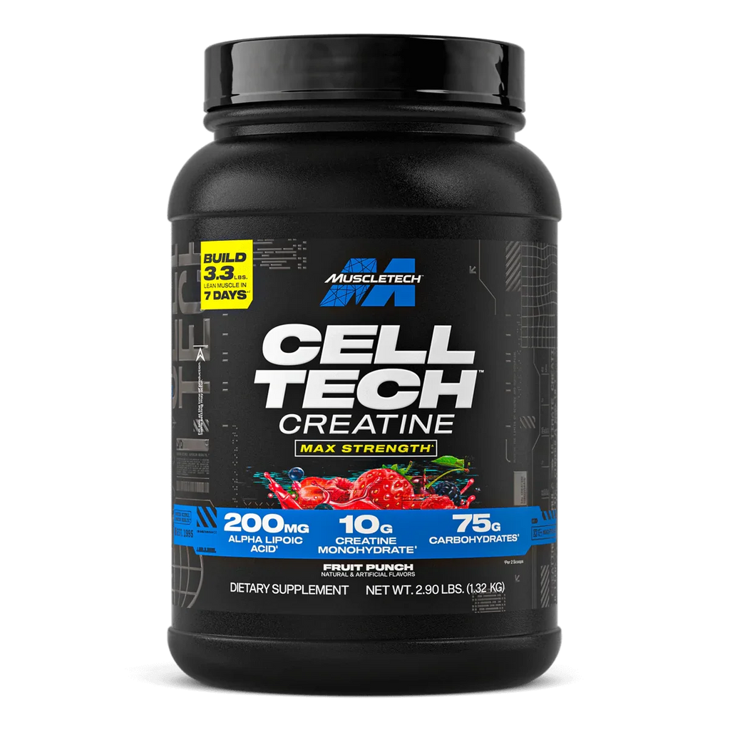 Creatina MuscleTech Cell Tech Perfomance Series   Fruit Punch   3 LB
