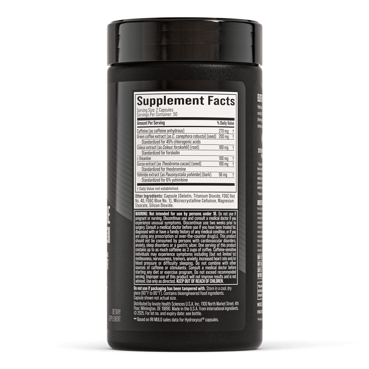 MuscleTech Hydroxycut Hardcore Elite   100 Capsulas
