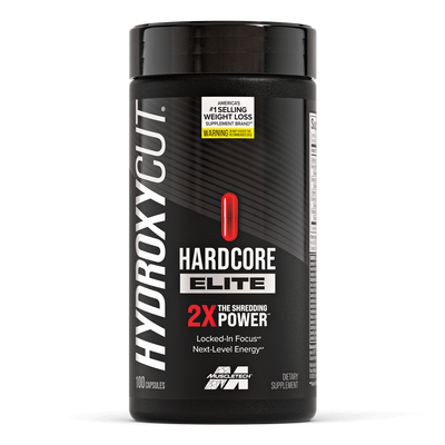 MuscleTech Hydroxycut Hardcore Elite   100 Capsulas