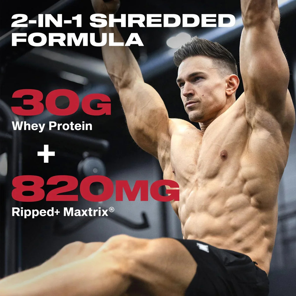 MuscleTech Nitro Tech Ripped  Chocolate Fudge Brownie 4 LB