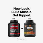 MuscleTech Nitro Tech Ripped  Chocolate Fudge Brownie 4 LB