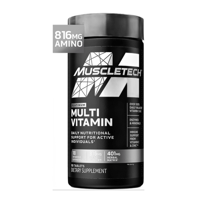 MuscleTech Platinum Multi-Vitamínico - 90 Caps