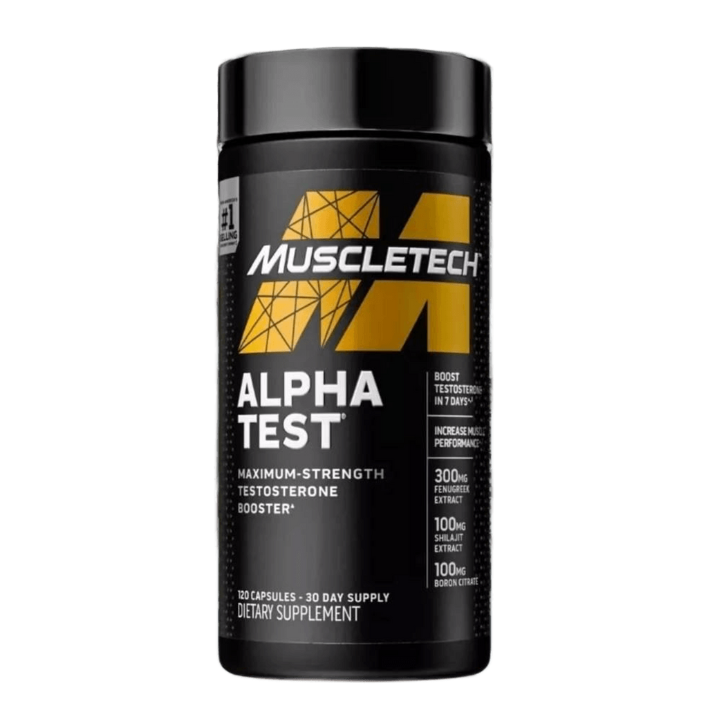 MuscleTech Pro Series ALPHA TEST 120 capsulas Testosterona