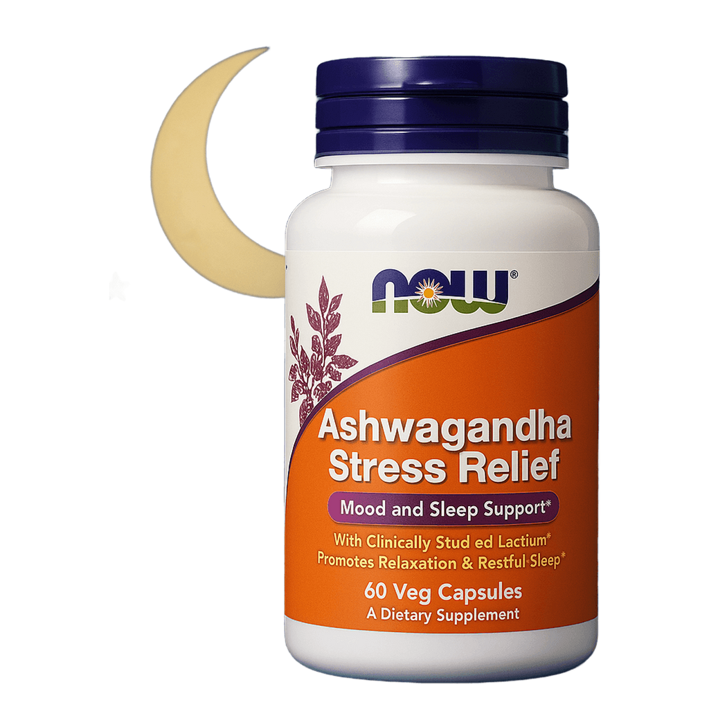 NOW ASHWAGANDHA Stress Relief 60 Caps